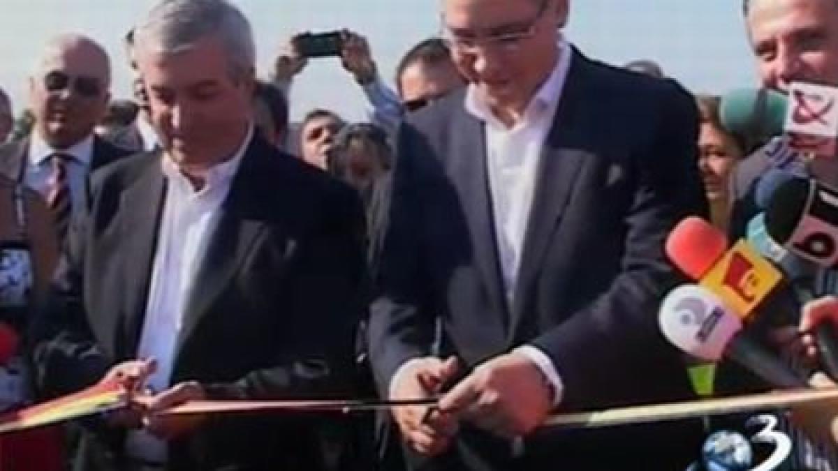 de astazi ajungem mai repede la mare si la munte victor ponta a inaugurat autostrada bucuresti