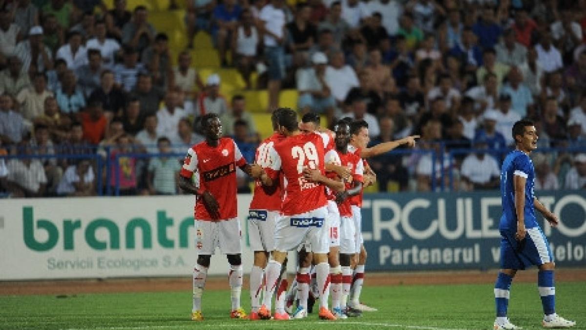 dinamo a inceput sezonul in liga i cu o victorie a invins o pe nou promovata cs turnu severin cu 2 1