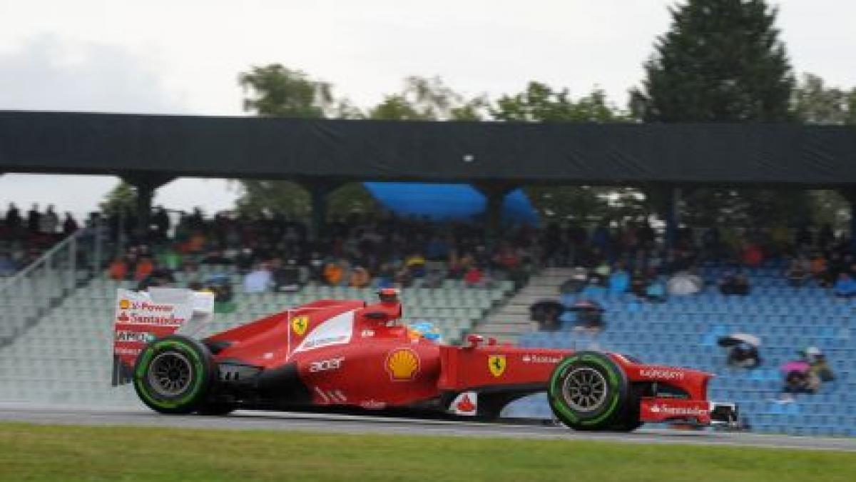 fernando alonso in pole position la gp ul germaniei