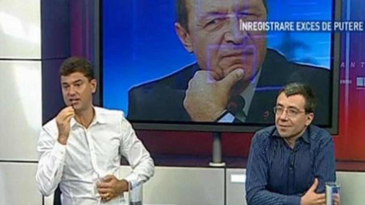 boureanu iesire teatrala din platoul emisiunii exces de putere vezi ce l a suparat pe liderul pdl