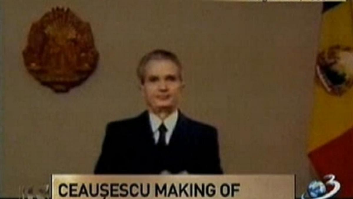 ceausescu making of ce se intampla inainte si dupa un discurs al marelui conducator