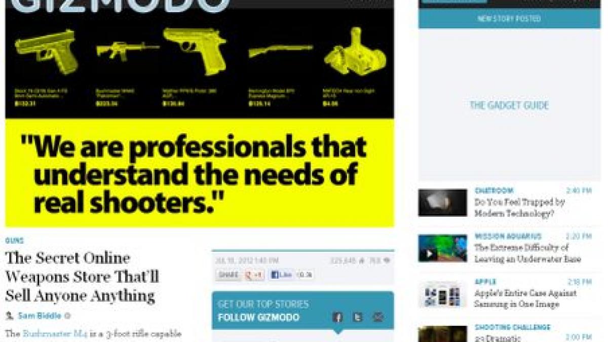 moartea si teroarea negociate online site ul care pune la dispozitia oricui arme letale