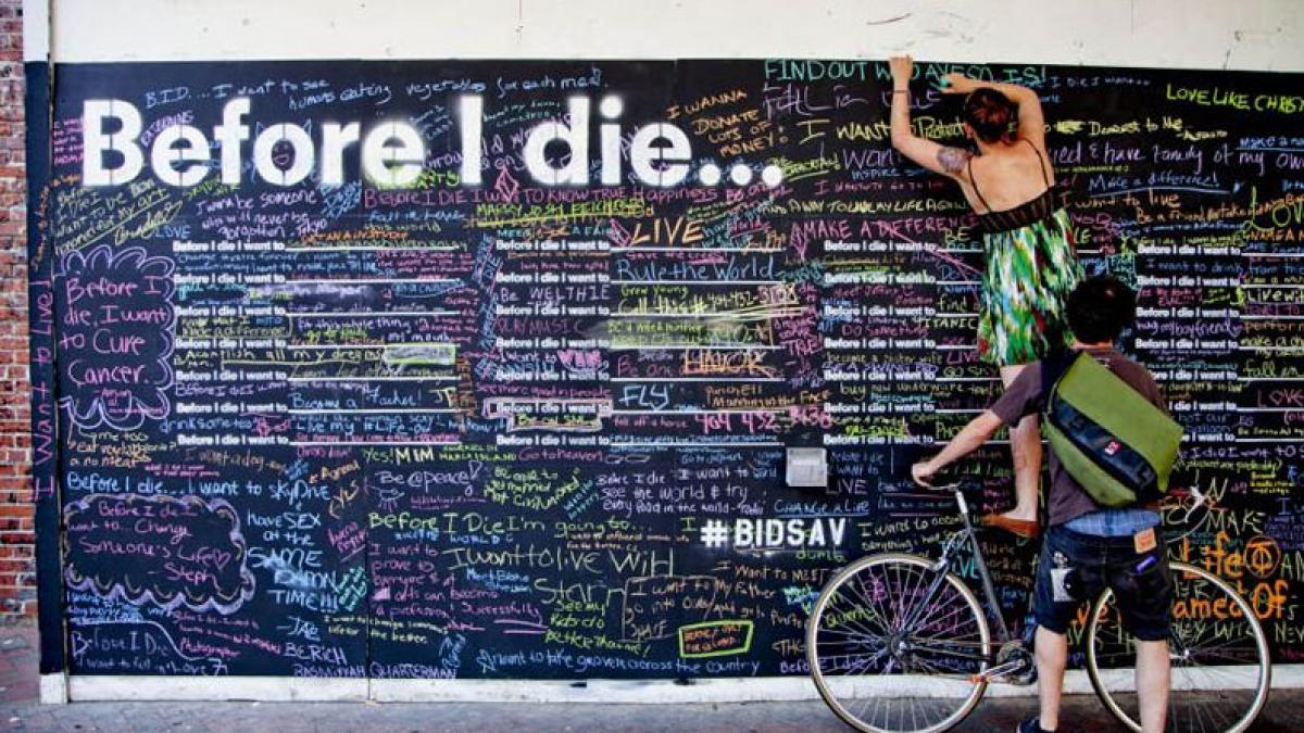 inainte sa mor vreau sa povestea peretelui care a adunat sperantele oamenilor