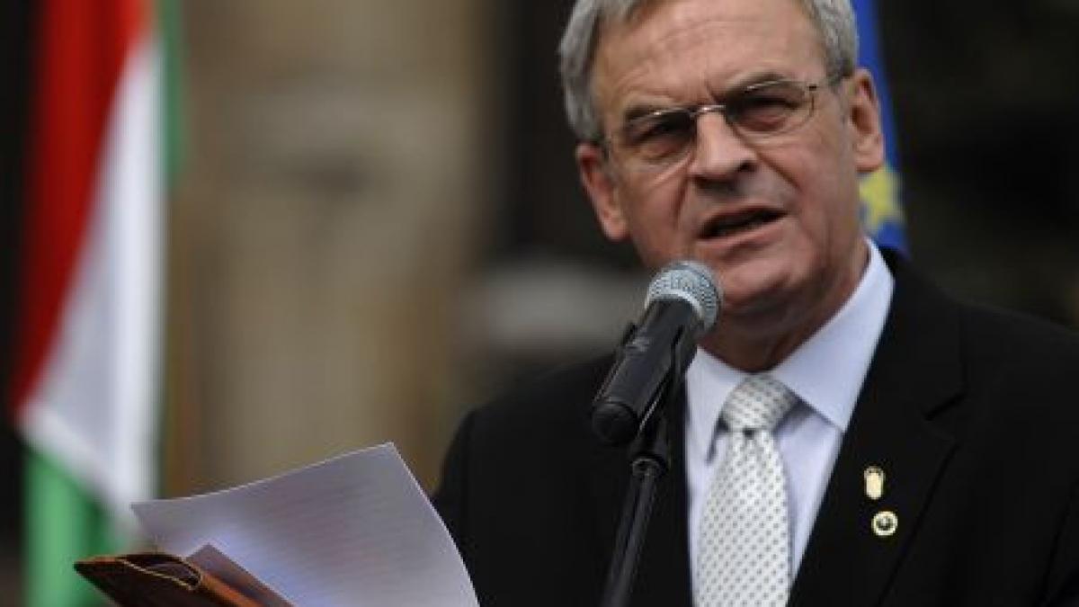 laszlo tokes autonomia este vitala pentru maghiari si o solutie pentru iesirea din criza