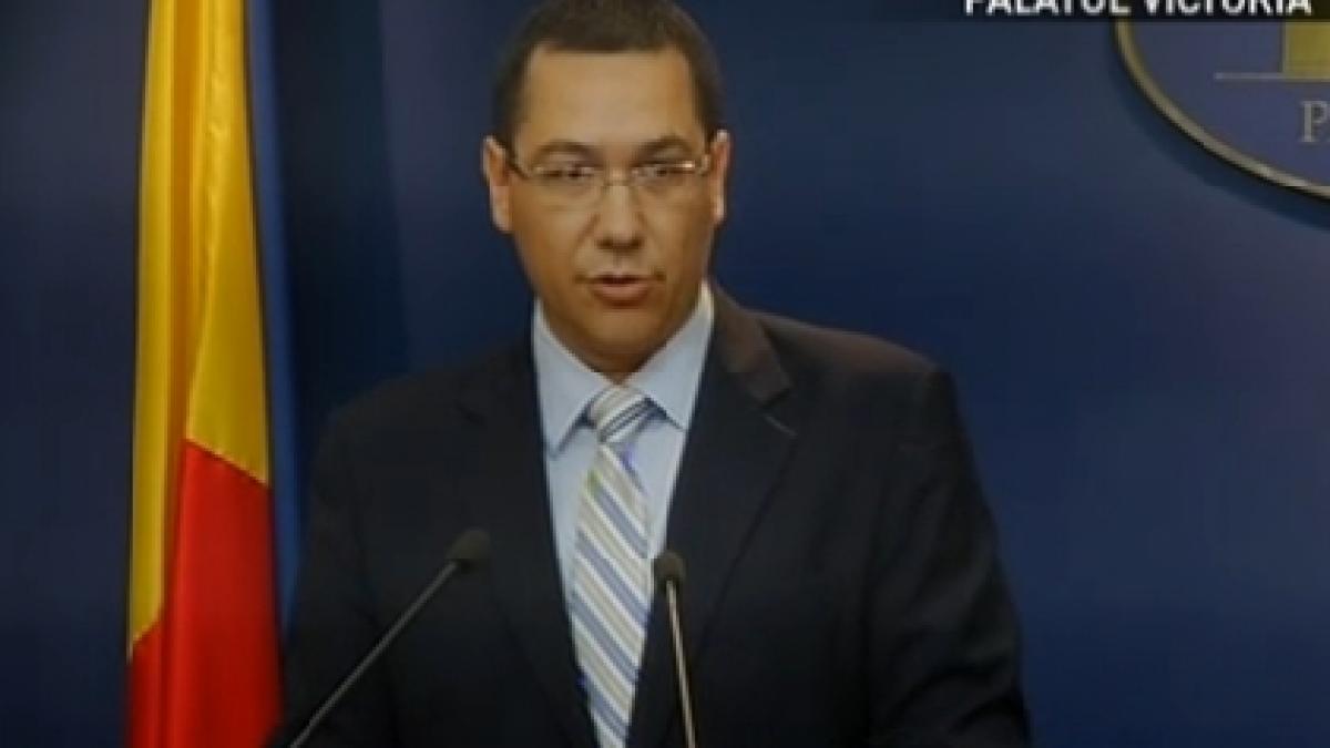 ponta il somez pe traian basescu sa inceteze cu declaratiile jignitoare si amenintarile