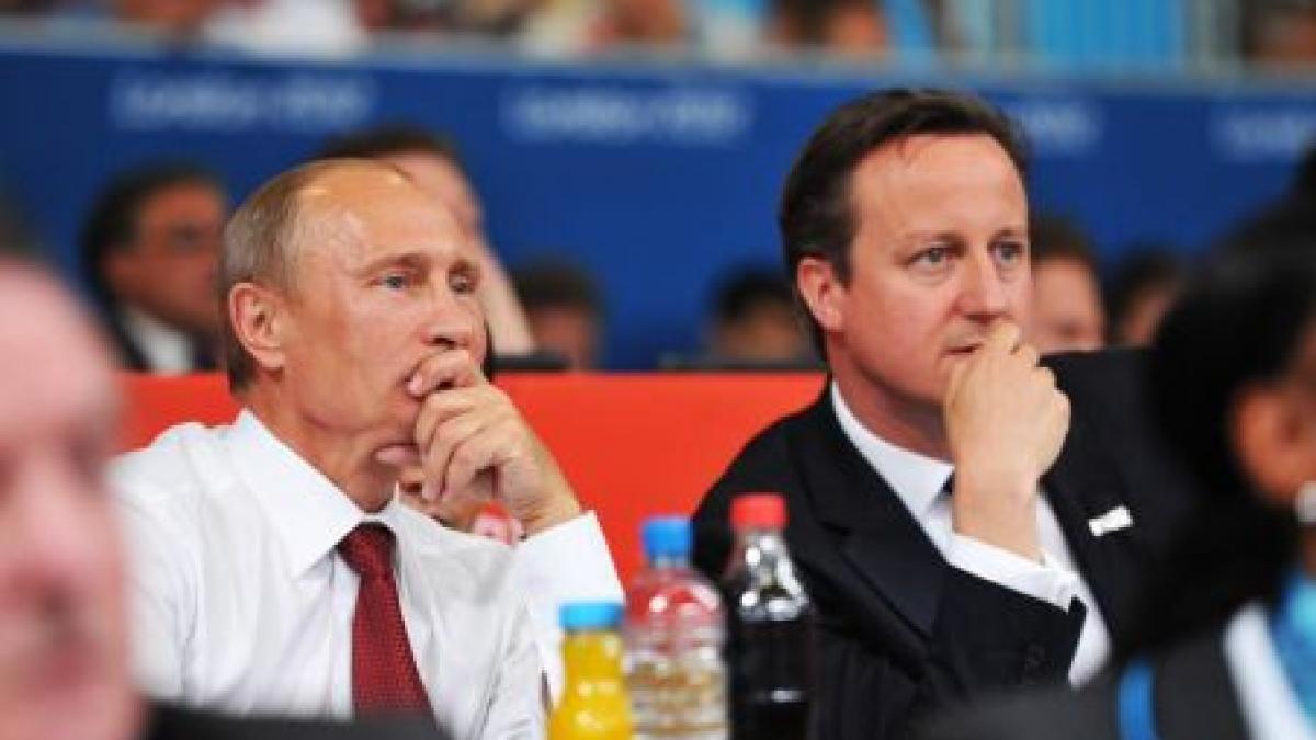 vladimir putin insotit de cameron in tribuna la competitia de judo de la jo 2012