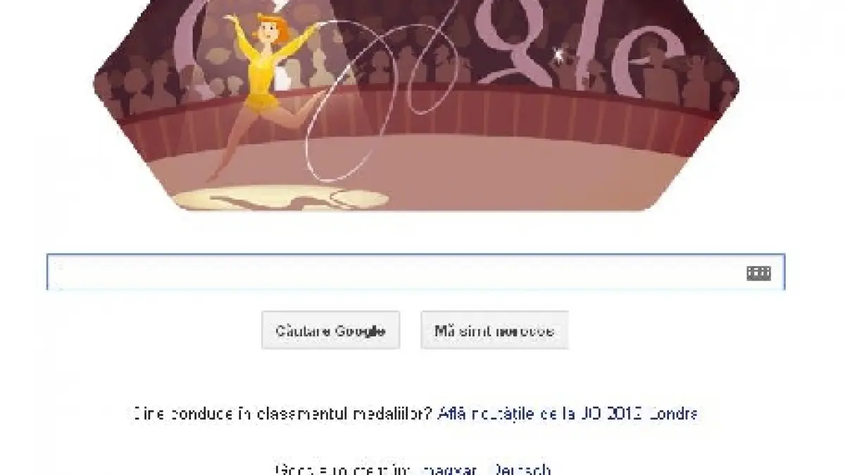 google isi dedica logoul de sambata probei de gimnastica ritmica de la jocurile olimpice