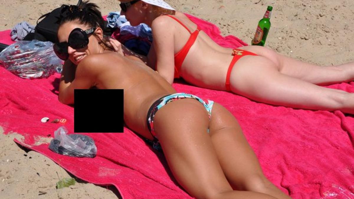 nimeni nu mai facea plaja pentru ca toti se uitau la ea femeia care detesta silicoanele si s a