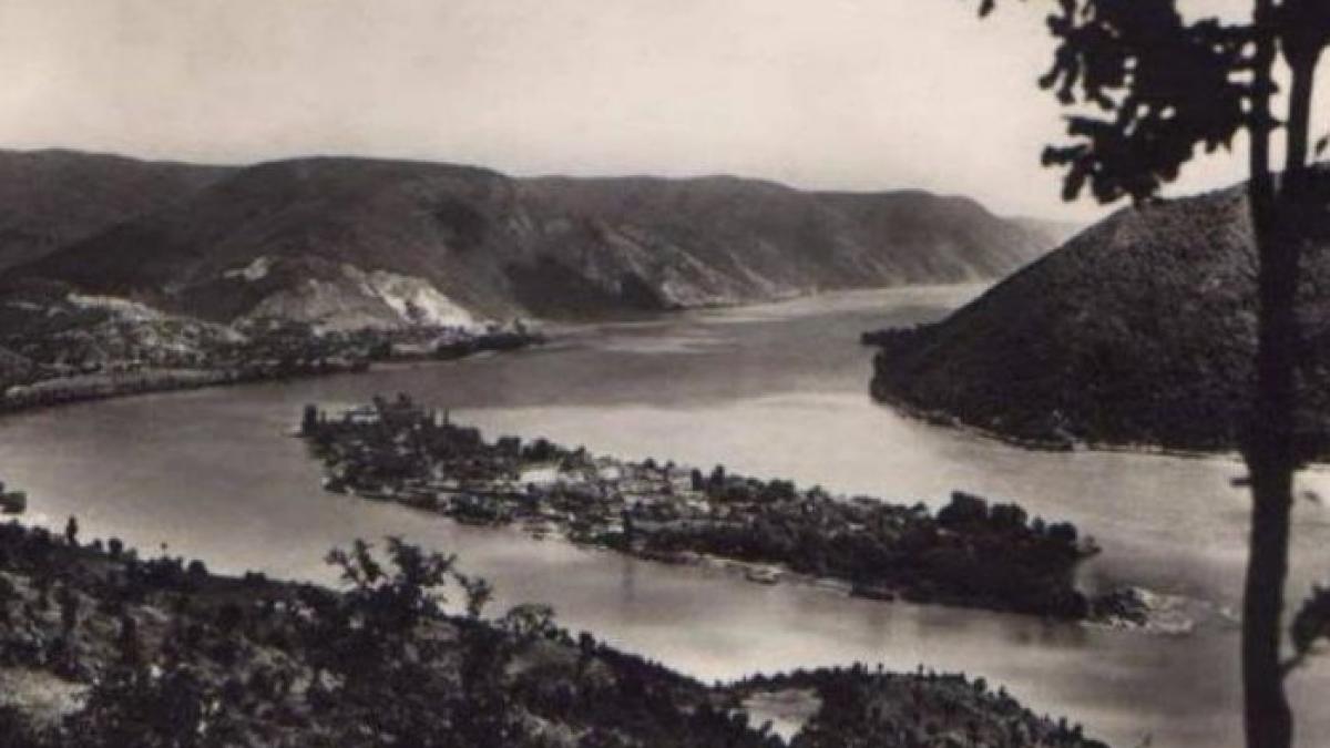 bucata de orient inghitita de dunare minunea naturala de langa orsova care a fost distrusa in 1970