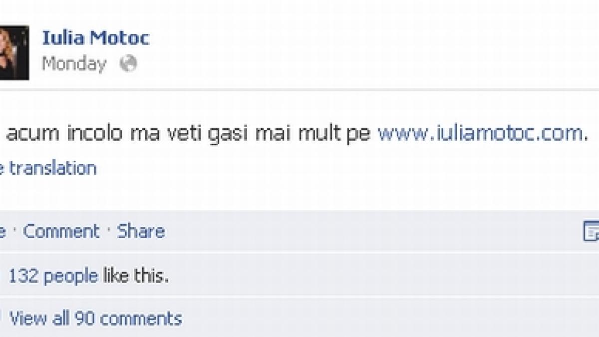 judecatoarea iulia motoc a parasit facebook vezi de ce nu vrea aceasta sa mai posteze pe site ul de