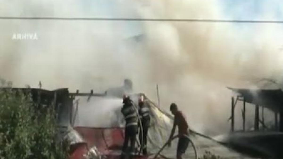 incendiu la fiscul din olt un angajat a fost intoxicat cu fum