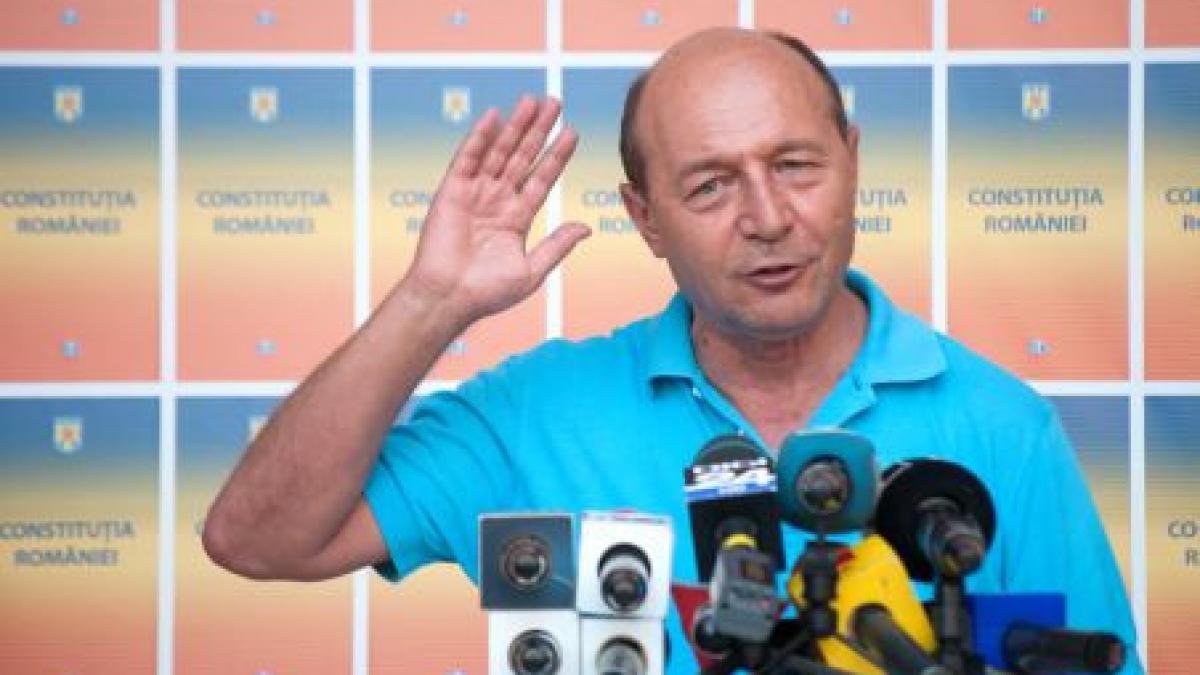 declaratie neasteptata sper ca le voi putea garanta romanilor sarbatori fara traian basescu