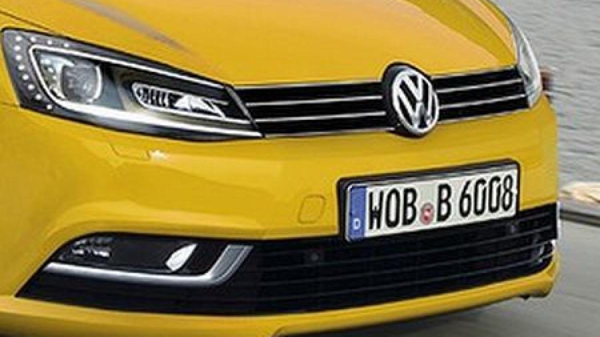 First official photo of the new Volkswagen Golf