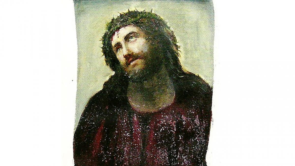 o batrana a socat expertii din toata lumea cum a restaurat o capodopera celebra