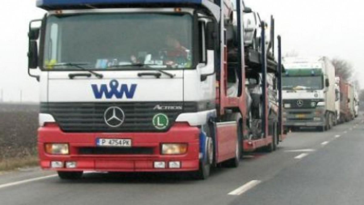 trafic restrictionat la granita dintre romania si bulgaria