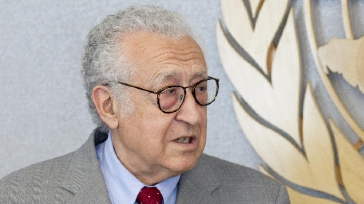 noul emisar al onu pentru siria lakhdar brahimi recunoaste ca este inspaimantat de misiunea sa