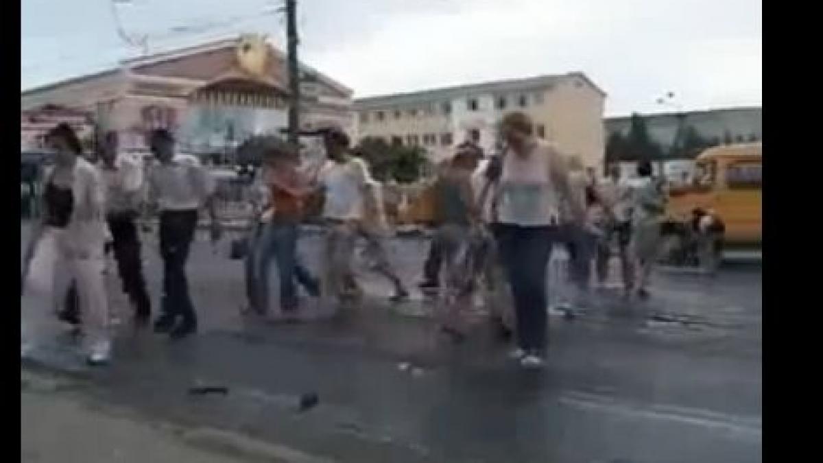 cand au vazut imaginile romanii au exclamat numai in caracal s ar fi putut intampla asta atentie