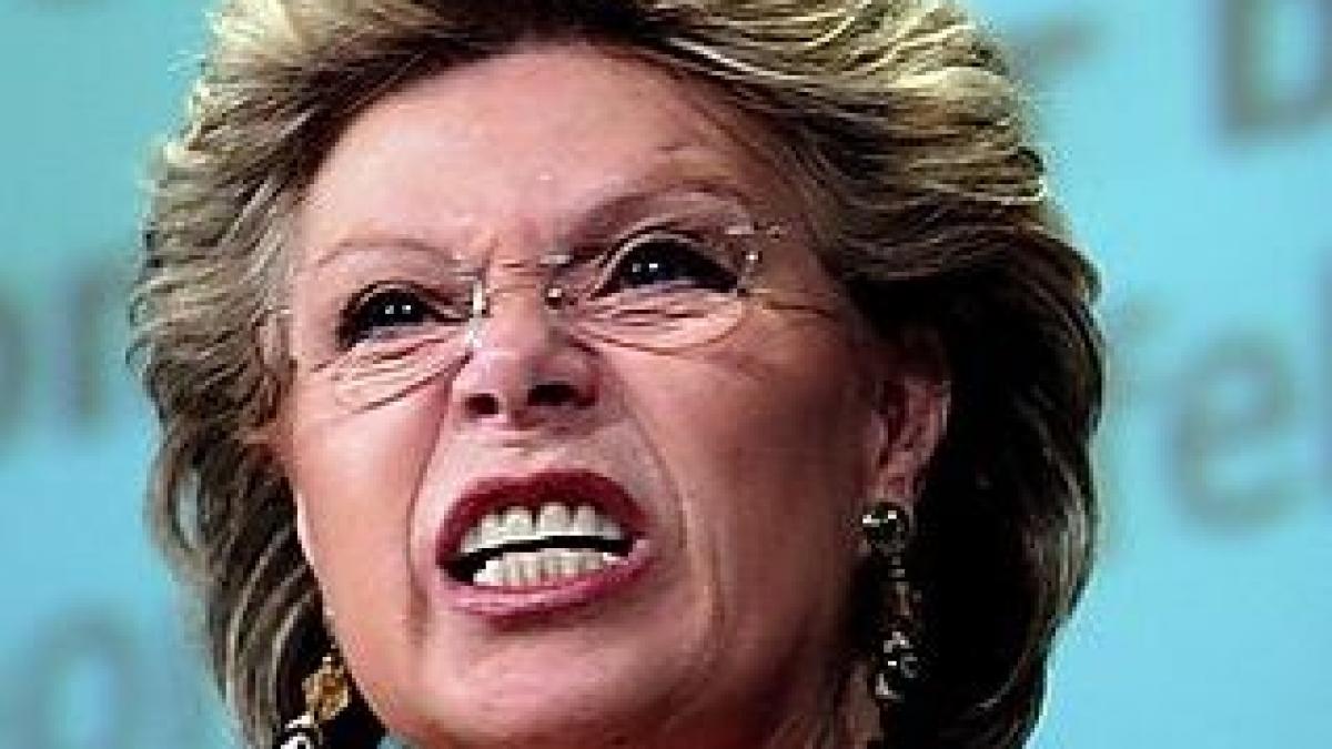 ponta viviane reding face declaratii de weekend se bucura ca romania nu intra in schengen