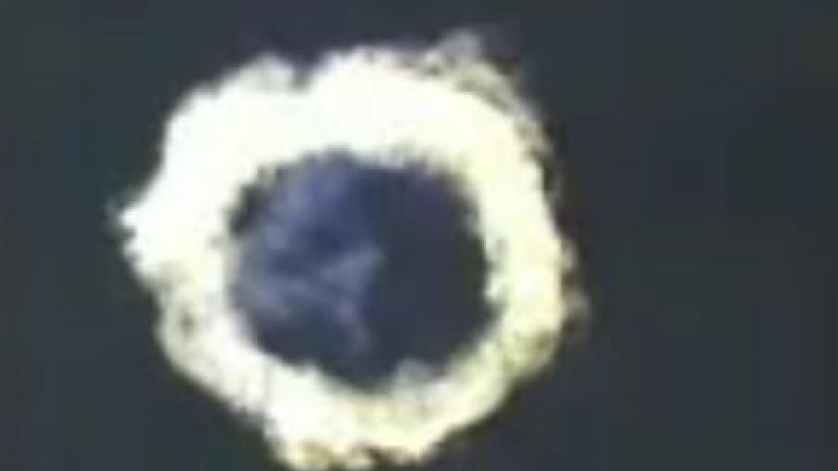 imagini rare din 1962 explozie nucleara in spatiu un test condus de americani