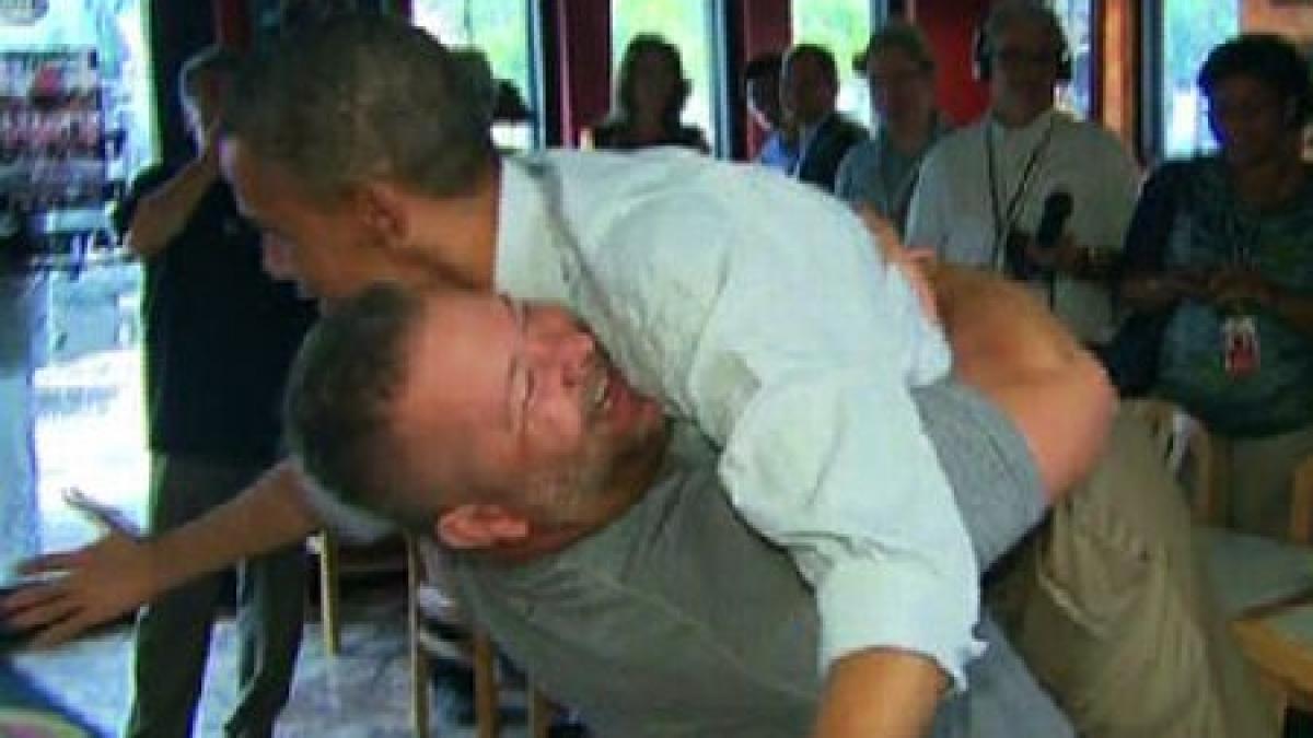 nimeni nu a reusit sa i faca lui obama ce a facut acest american garzile de corp ale presedintelui