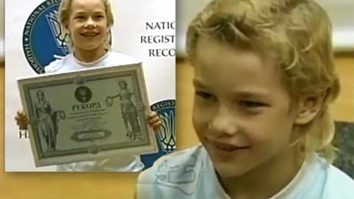 copilul care la 7 ani invinge orice barbat garantat