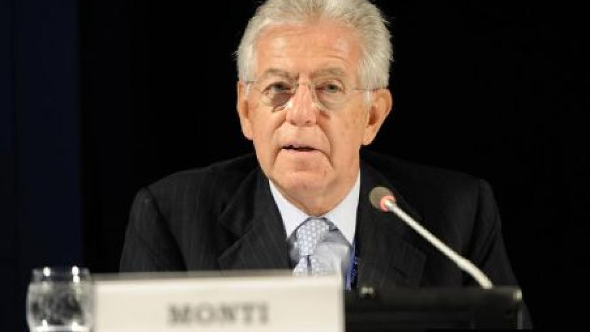 popularitatea lui mario monti in crestere in septembrie