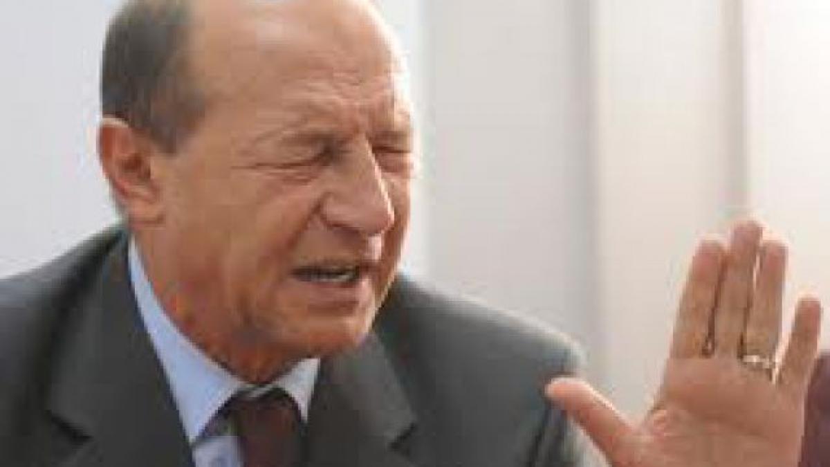 declaratia care vine ca o lovitura pentru presedinte domnul basescu si cu mine nu ne putem impaca