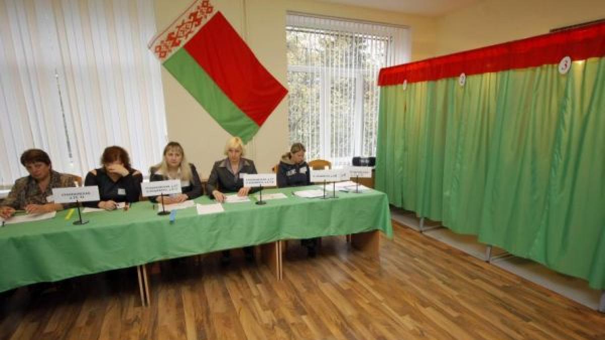 opozitia din belarus nu a obtinut niciun loc in viitorul parlament