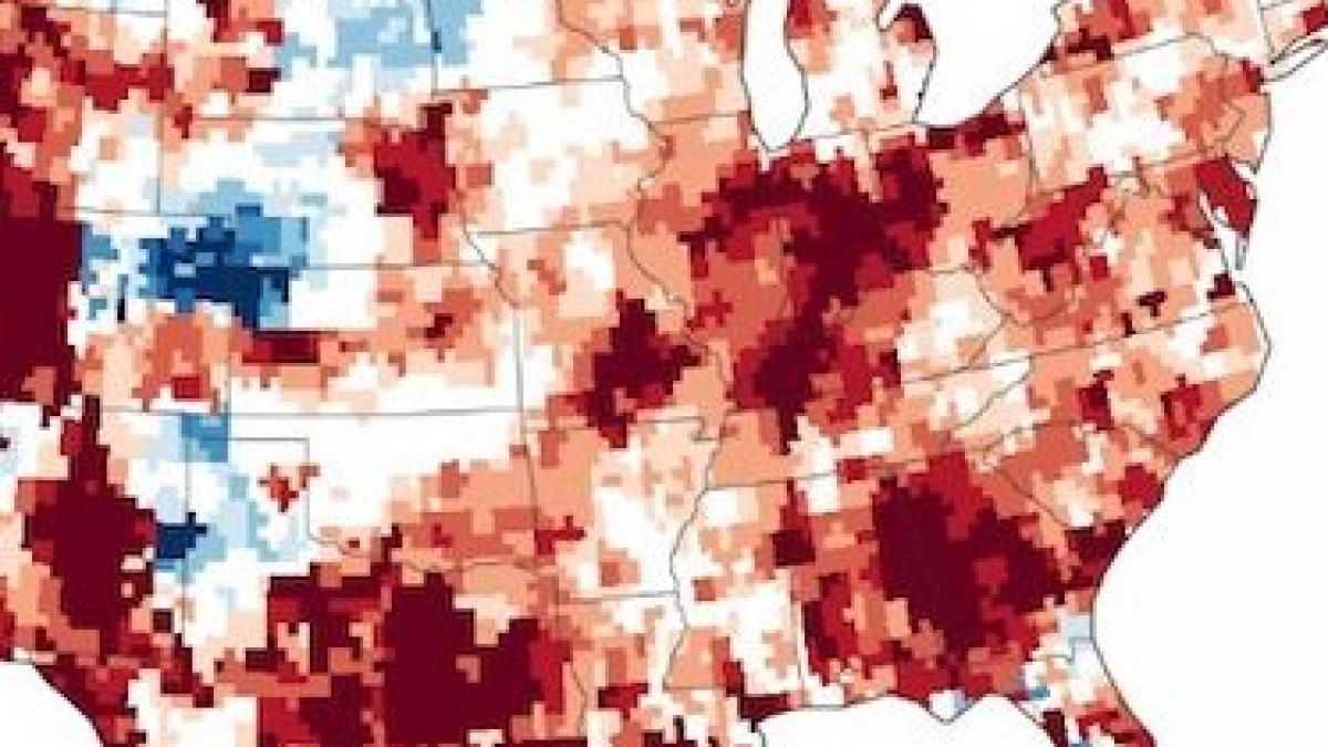 zece ani de ariditate in imagini harta care arata efectele pe termen lung ale secetei asupra