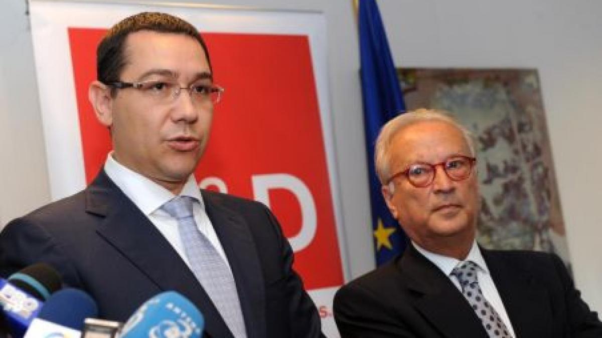 stanisev si swoboda si au exprimat sprijinul pentru ponta in perspectiva alegerilor din romania