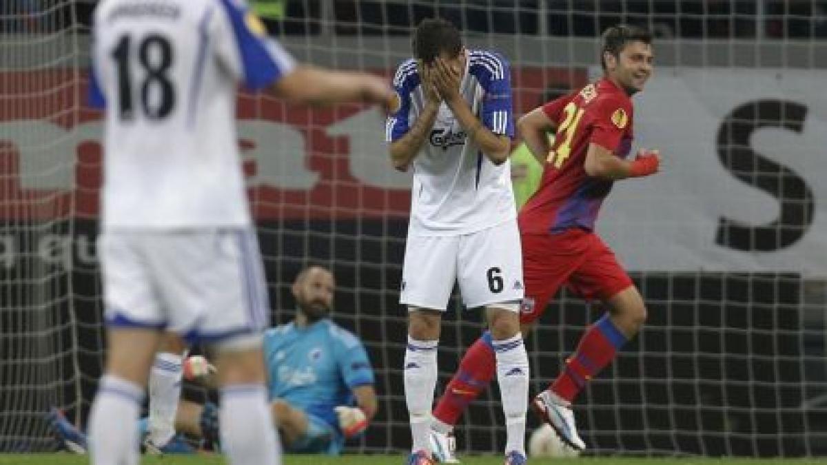 steaua a castigat acasa cu fc copenhaga romanii sunt pe primul loc in grupa e din europa league