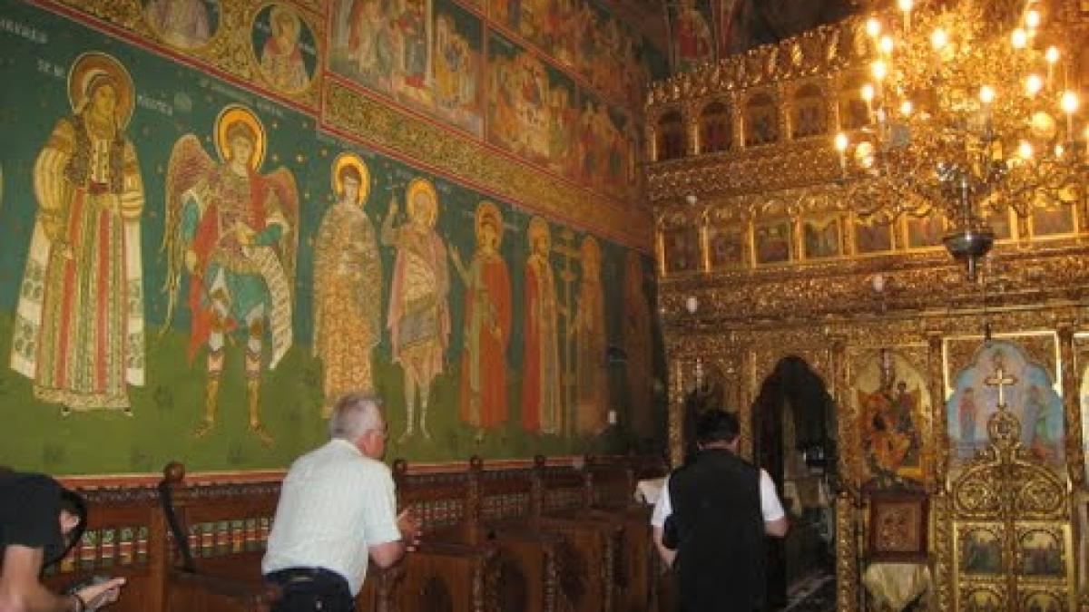 o biserica romaneasca din ierusalim a fost vandalizata