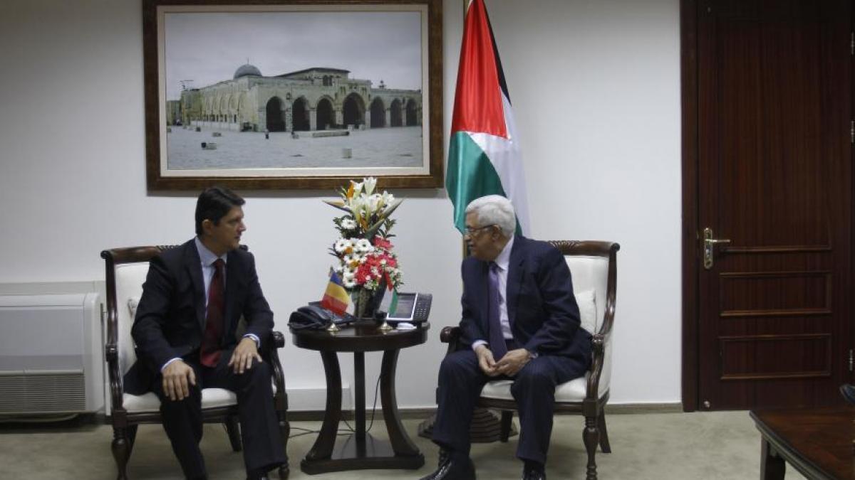 mahmoud abbas pretuieste valoare si calitatea comunitatii romanesti din palestina