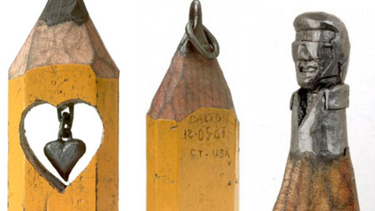 ai talent incearca sa faci si tu sculpturi in mina de creion