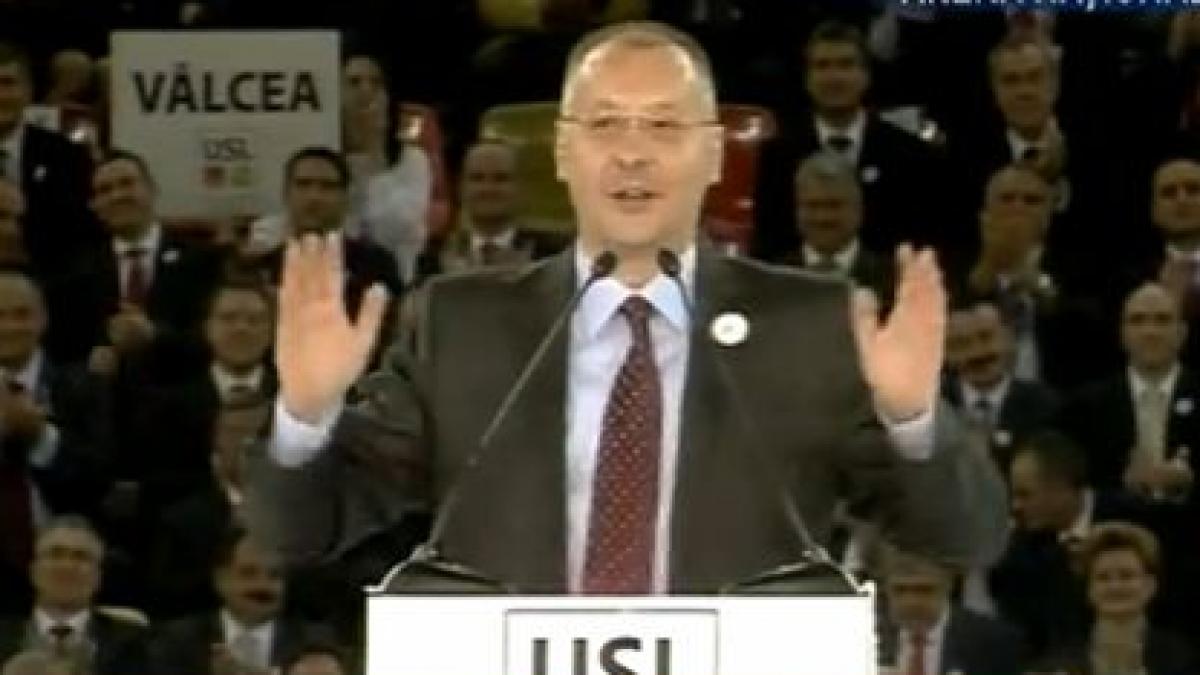 presedintele pes la mitingul usl presedintele roman si politica lui apartin trecutului