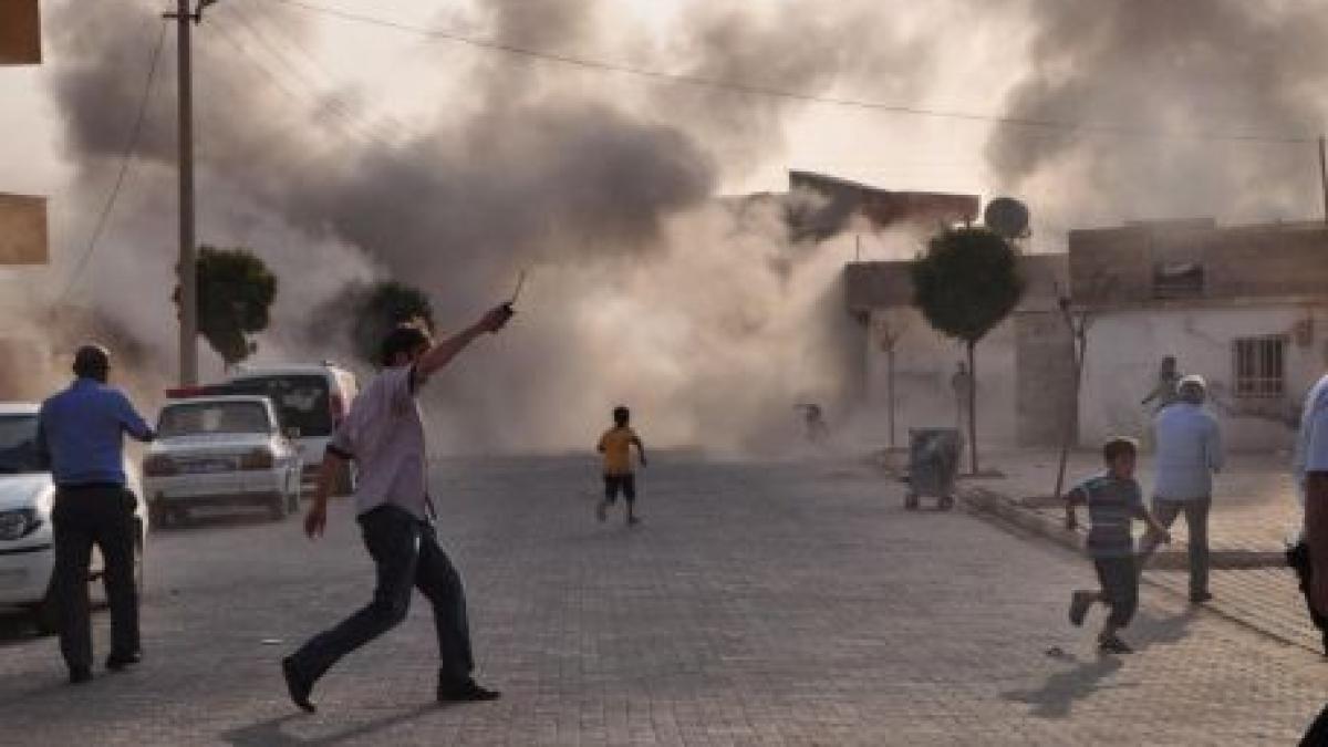 turcia atac cu mortiere spre siria dupa lansarea unui alt obuz pe teritoriul turcesc