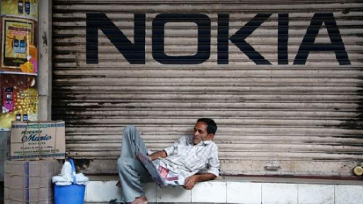 nokia a inregistrat pierderi de aproape un miliard de euro in trei luni