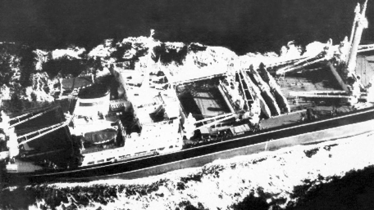 o nava finlandeza a fost atacata de marina israeliana