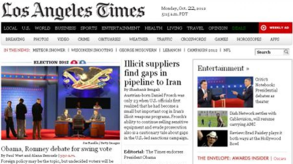 los angeles times voteaza cu obama el merita un al doilea mandat