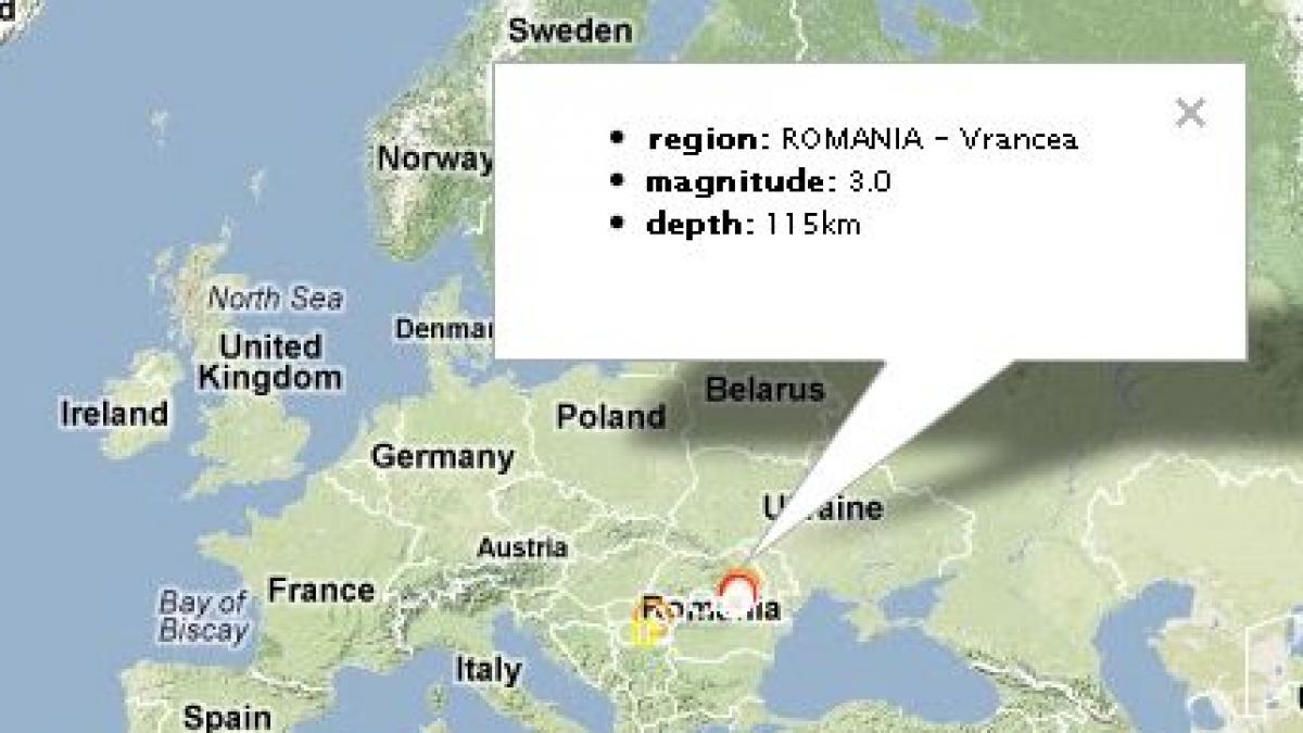 seism in vrancea vezi cat de puternic a fost cutremurul