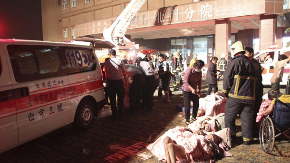 suparat ca are cancer un pacient a dat foc spitalului omorand 12 oameni