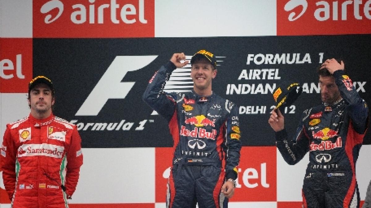 sebastian vettel a castigat marele premiu al indiei