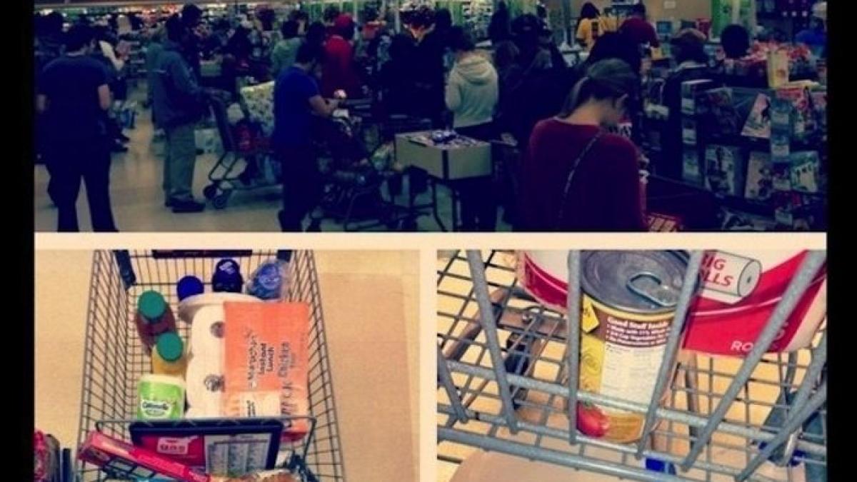 parca ne pregatim pentru apocalipsa americanii si au facut provizii au ras tot ce era in magazine