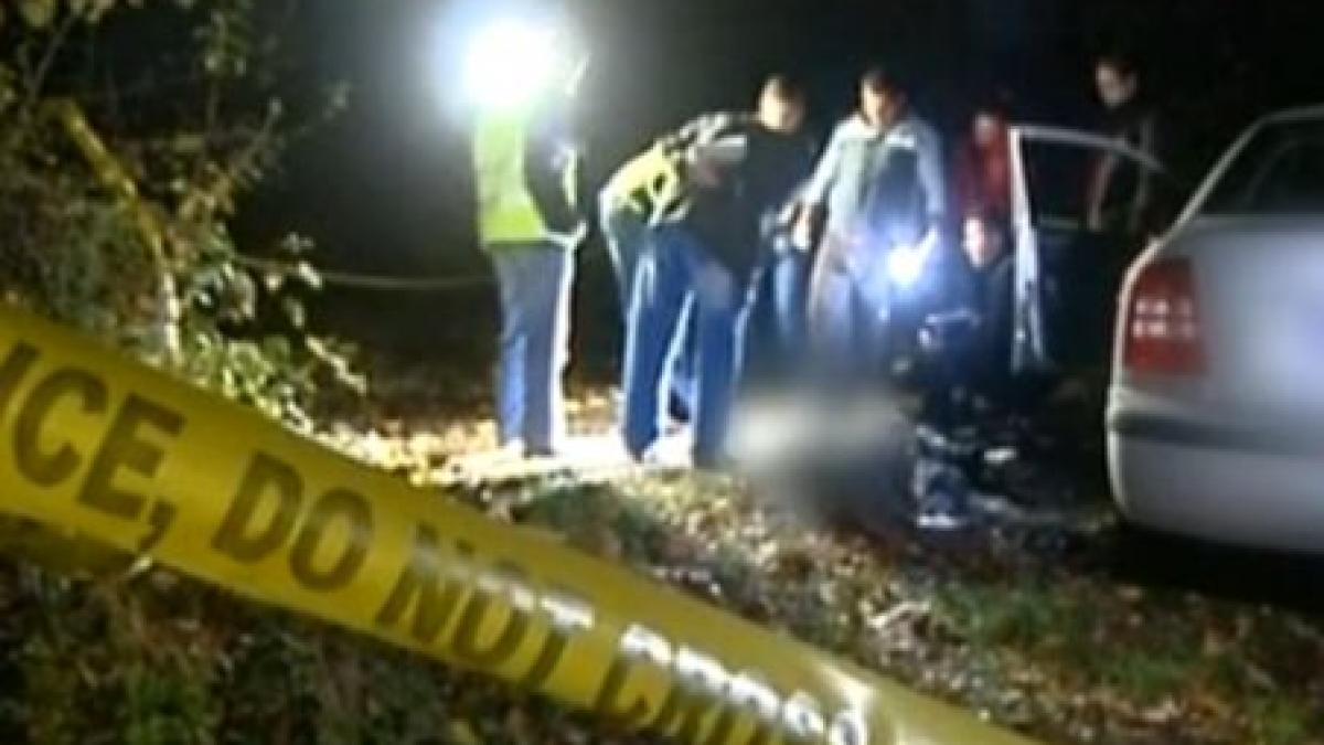 un barbat a fost gasit mort intr o padure din moara vlasiei cu un cutit infipt in inima