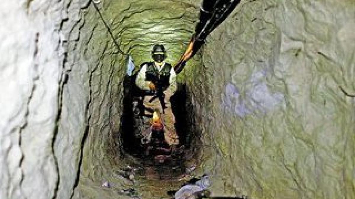 traficantii au sapat un tunel pana la zidurile celui mai mare campus universitar