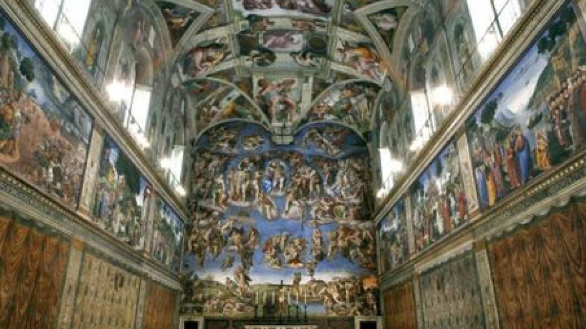 vaticanul se gandeste sa restranga accesul la capela sixtina turistii pun in pericol frescele