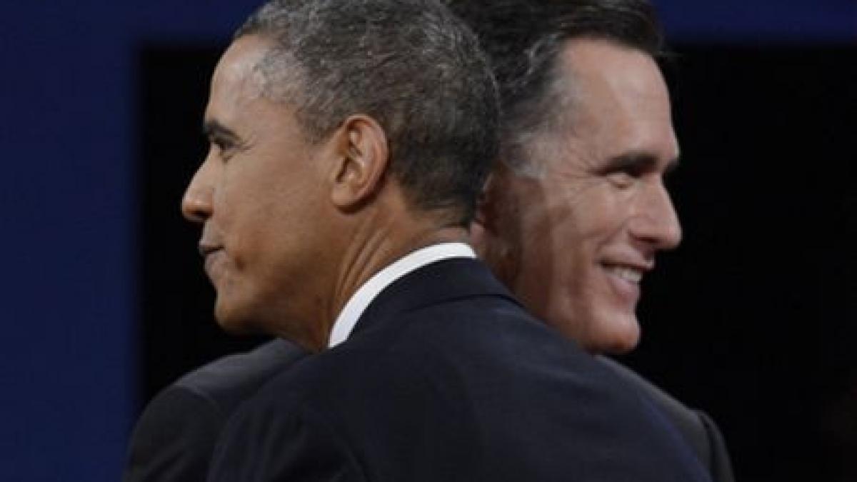 doar un procent ii desparte pe obama si romney mai sunt mai putin de 24 de ore pana la alegerile