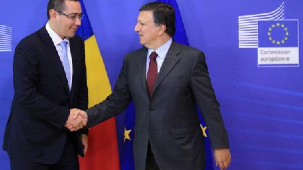 ponta s a convenit cu barroso ca raportul mcv sa nu fie facut public in campania electorala