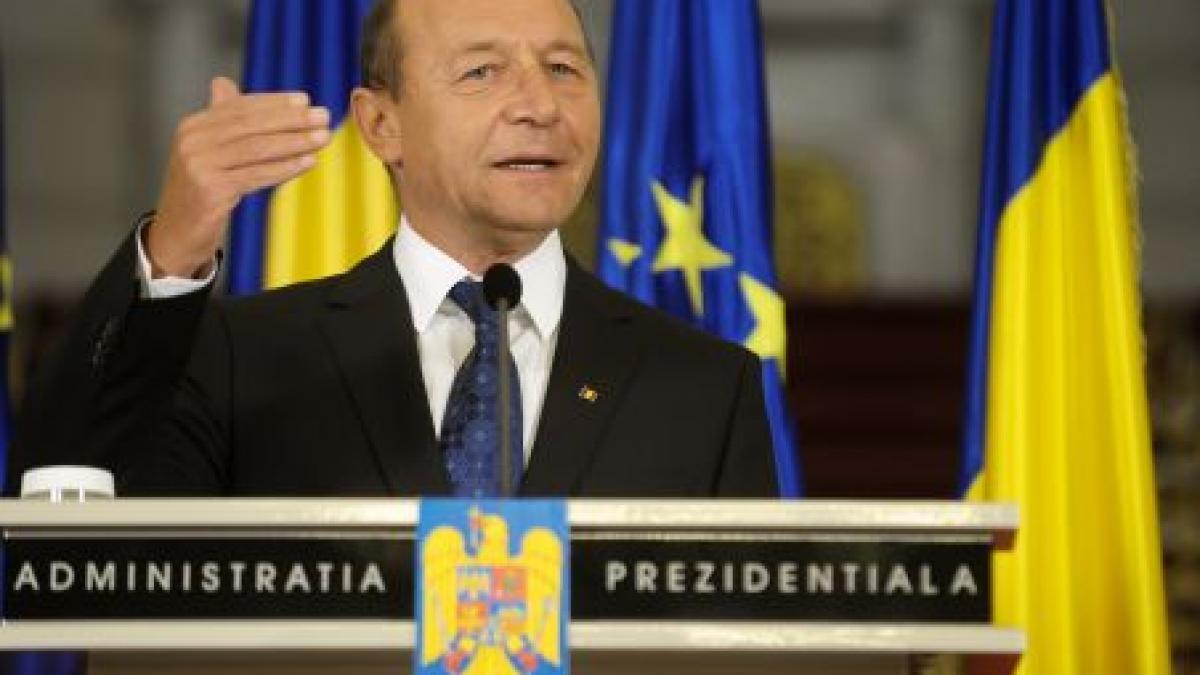 traian basescu primeste joi delegatia fmi la palatul cotroceni