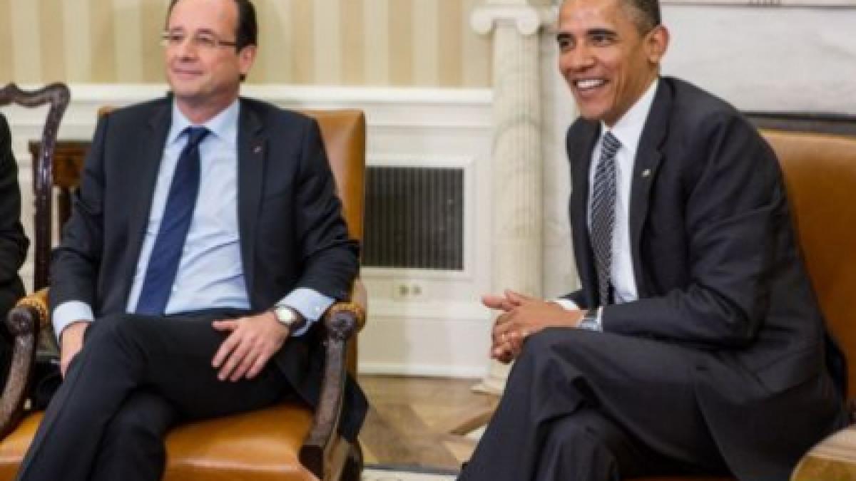 cum s a facut de ras francois hollande in fata presedintelui obama